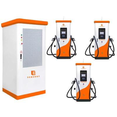 China Heavy Truck Liquid-Cooled Superchargers Dc Fast Ev 32 Amp Gbt Dc Portable Charger 120Kw Charging Station for sale