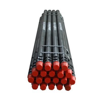 China Exploration top selling42/50mm geologic upsetting drill pipe fine loop threaded dth drill rod for rock and water well drilling for sale