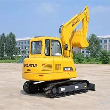 China Hotel Construction Machinery New 6 Ton Mini Digger Crawler Loader Excavator SE60E for sale