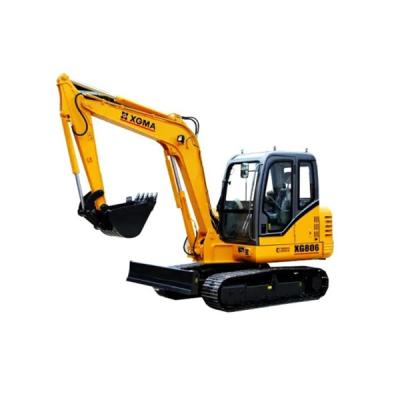 China Tractor Company Xgma Xg 825FL Excavator Crawler Excavator Farm Digger China Factory for sale