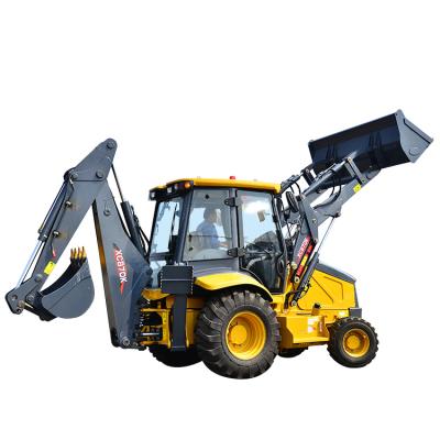 China Hot Chinese Hotels XC870K 7.6 Ton Mini Backhoe Loader With Wheels For Wholesale for sale