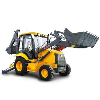 China Chinese Hot Sale Hotels Mini Road Loader Machine XC870HK 2.5 Ton Mini Backhoe Loader With Wheel On Cheap Sale for sale