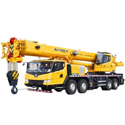 China CRANE 50 Ton Hydraulic Crane Truck XCT50_M China New Mobile Crane Price of TRUCK for sale