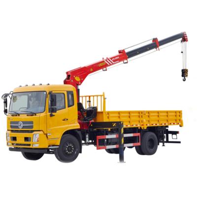 China Other China Famous SPS25000 Mini Lifting Loader Machine Boom lifting 20m small 11 ton lifting truck loader crane for sale