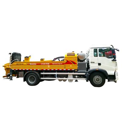 China New Mini Concrete Machinery Concrete Line pump from hotels HBC10018K China 15 tons for sale