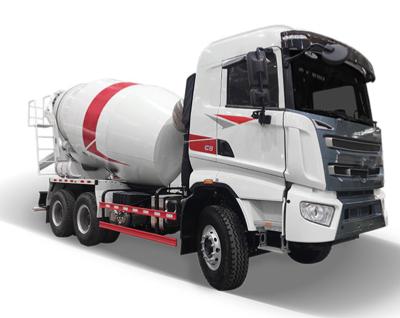 China Energy Saving Hotels SY308C-6W (Chinese V R Brand Truck Mixer) 13 Ton 8 m3 Truck Mixer Drum m Size Concrete Price for sale