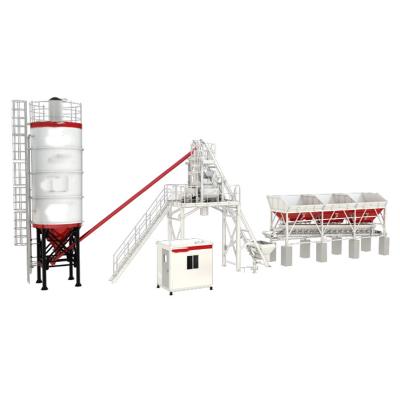 China Hotels Low Cost HZS90G HZS90F8 China Brand Factory 90m3/h 1500L Medium Ready Mix 43.5 Ton Plant 90m3/h 1500L Concrete Batching Batching Price for sale