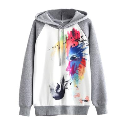 China Women's Sales Women's Pullovers Girl's Hooded Sweatshirts Hooded Sweatshirts Hoodies Viable Warm Hooded Sweater Pullovers for sale