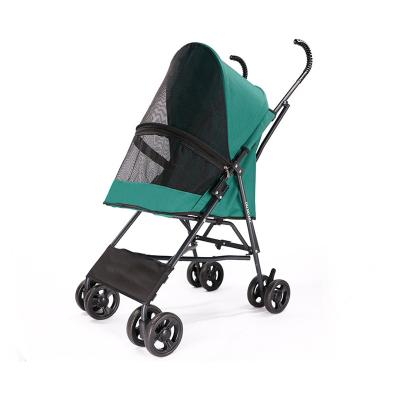 China Outdoor Dogs Travel Pet Supplies Portable Folding Pet Stroller For Dogs 900D Oxford Cloth for sale