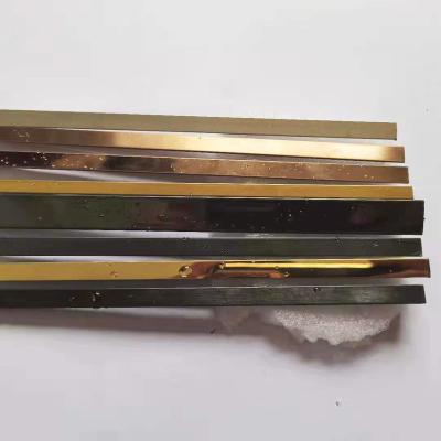 China Modern Hot Sale T Profile Strip Wall Home Decor Strips Accessories 304 Stainless Steel for sale