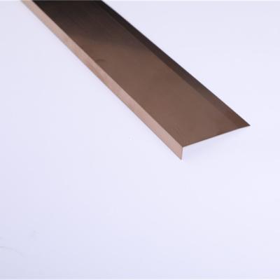 China New Modern High Quality Anti-collision Stainless Steel U Profiles Strips Decorative Line Wall Strip for sale