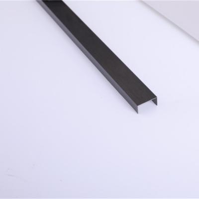 China Modern Custom Logo Stainless Steel Welding Door Strips Decorative Design Ceiling Metal Strip for sale