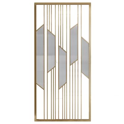 China High Quality Decorative Minimalist Metal Room Divider Living Room Screen Partition For Hotel for sale