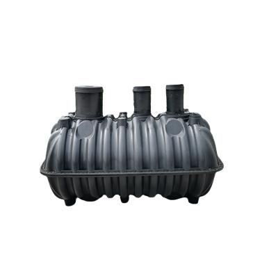 China Excreta disposal specializing in manufacturing hot selling underground 1.0 cubic three-grid septic tank system for sale