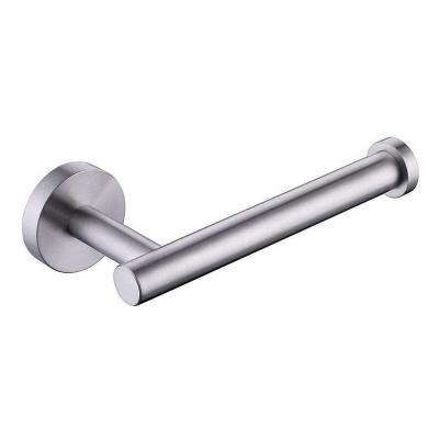 China Metalique Ningbo Bathroom Accessories Factory 304 Stainless Steel SS SUS Brushed Toilet Paper Roll Holder for sale