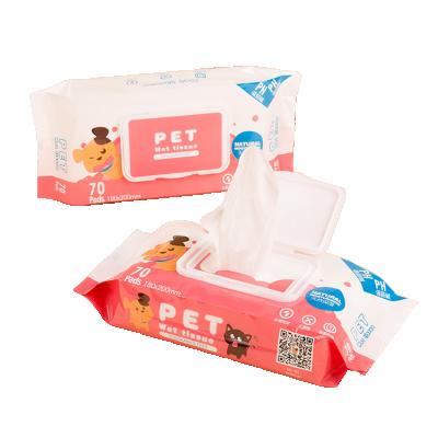 China Universal Home Cat Dog Hamster Viable Pet Cleaning Cloth For Teeth Fur Eye Indoor Outdoor Deep Decontaminating Paws for sale