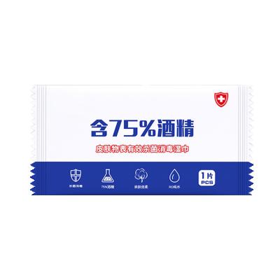 China Factory Direct Hot Sale Adult Use Disposable and Portable Medical Wet Cloth Individual Package Cleaning for sale