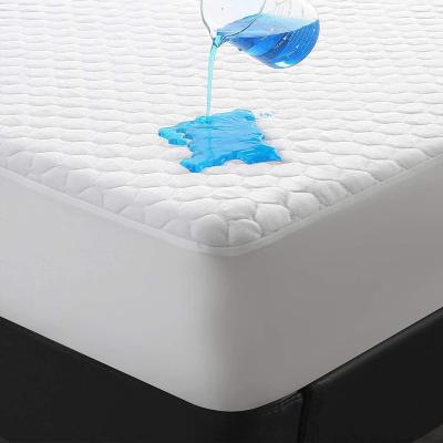 China Waterproof Premium Waterproof Bamboo Mattress Protector King Size For Cooling And Breathable And Ultra Soft Mattress Cover for sale