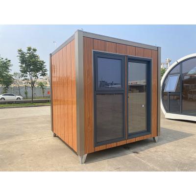 China Wind Resistance 2022 New Trend Small Size Prefab House For Portable Office for sale