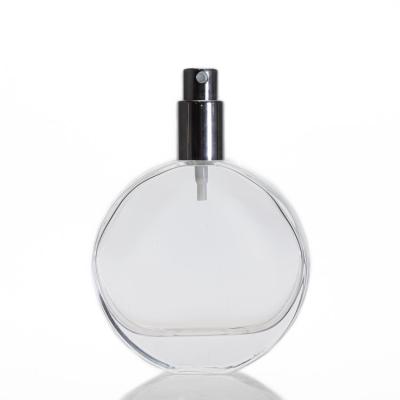 China Personal Care 50ml Perfume Glass Bottle With Pumper Sprayer Lid for sale