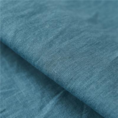 China Anti Pill European Style Curtain Fabric 100% Organic Linen Upholstery Fabric For Furniture for sale