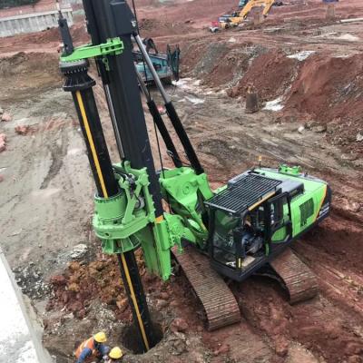 China Construction worksÂ   Sales Drill Pile Foundation Well Bored Machine KR150A Hydraulic Rotary Drilling Rig for sale