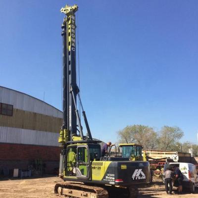 China Construction worksÂ   Small rotary drilling rig KR80A! 28m depth drill pile! for sale