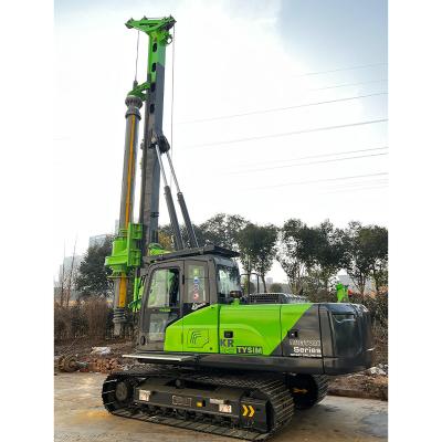 China Construction worksÂ   China Supplier Reliable Performance Screw Bored Hydraulic Pile Drilling Rig Machine for sale