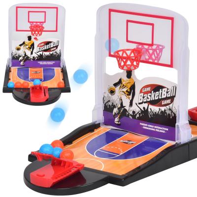 China Indoor Catapult Eco-friendly Material Interactive Kids Other Toys Mini Basketball Shooting Game Family Board Games Toy for sale