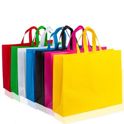 China Customized Reusable Reusable Promotional Reusable Tote Shopping Bag Eco Friendly Printing Nonwoven Bag With Logo for sale