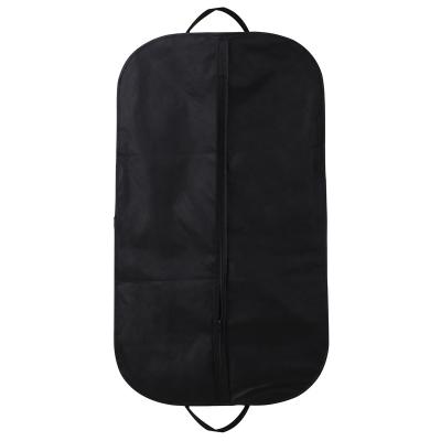 China Custom Logo Dustproof Non Woven Garment Bag Suit Covers Bag Clothes Protector Garment Storage Bag for sale