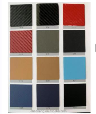 China Waterproof Upholstery Vinyl Synthetic Multiple Color Options Leather Fabric For Vehicle for sale