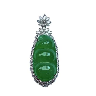 China High Quality Fashion Natural Jade Jewelry Lucky Green Jade Buddha Pendant CLASSIC for sale