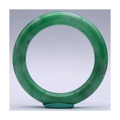 China Customization CLASSIC High Cheap New Product Gold Platinum Green Green Gift Women Silver Jade Bracelet for sale