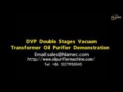 DVP200 transformer oil filtration