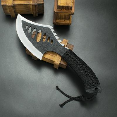 China Good Selling Unrated Survival Axes Custom Multifunctional Rescue Rescue Hatchets Firefighter Wooden Handle With Sheath for sale