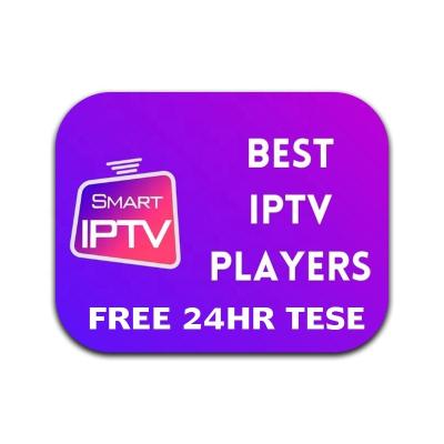 China Global best iptv stable subscription 12 months Android TV 4k reseller Hot Panel Xxx free trial for sale