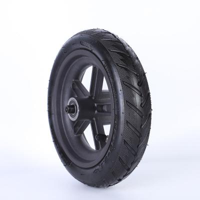 China Aluminum alloy scooter tire solid wide tire bike wheels small fat go cart wheel for sale