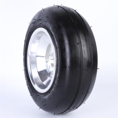 China Aluminum Alloy 8 Inch Skateboard Wheel Hub Solid Tire Bike Beach Cart Balloon Wheel Tire Cover Go Cart Wheel for sale