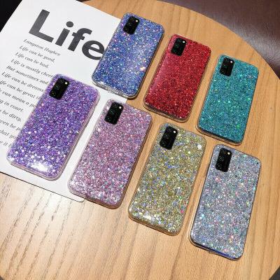 China Soft Bling Glitter Gel Phone Case Cover For Samsung Galaxy S21 S20 Fe Note 20 For All Phone for sale