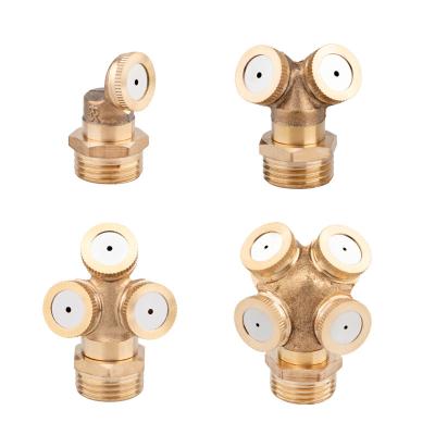 China Garden Atomization Humidification Design Low Voltage Brass High End Agricultural Nozzle, Apply For Landscape Irrigation for sale