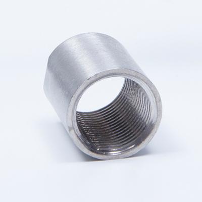 China Internal Pipe Connection Stainless Steel Thread Through Joint Apply For Pipe Connection for sale