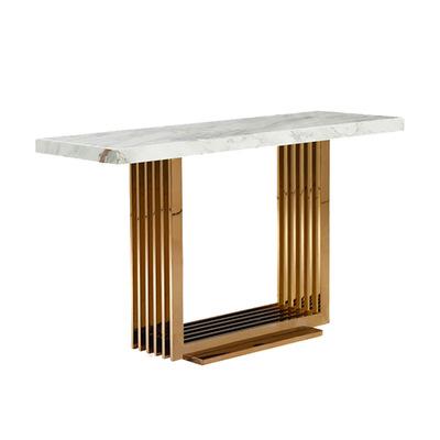 China Small Modern Living Room White Console Table for sale