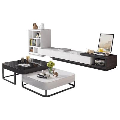 China Metallic TV Stand Furniture Sets Wooden TV Stand for sale