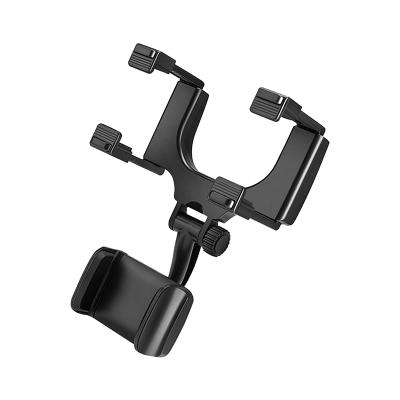 China Simple Universal Car Rearview Mirror Mount Holder Mobile Phone Holder Car Accessories Phone Holder for sale