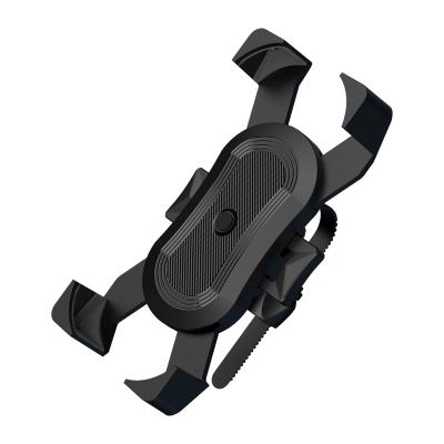 China Adjustable Sports Equipment Four-claw Anti-drop Motorcycle Bike Cell Phone Mount Holder for sale