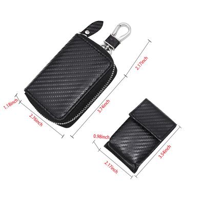 China Fashiontable Faraday Pouch for Car Keys, Car Key Signal Blocker Case and Box Combination, Leather Anti Theft RFID Blocking for sale