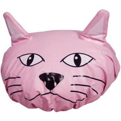 China 2019 Eco Friendly New Product Sustainable Custom Cute Animals Printed Waterproof 3d Baby Kids Bath Shower Cap for sale