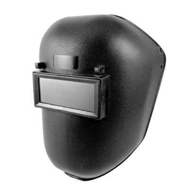 China Black classic type economic fixed front welding helmet made of high impact resistance fixed front-L5502 for sale