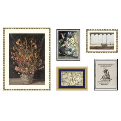 China Europe Modern Waterproof Canvas Heart Vintage Painting Wooden Picture Frame for sale